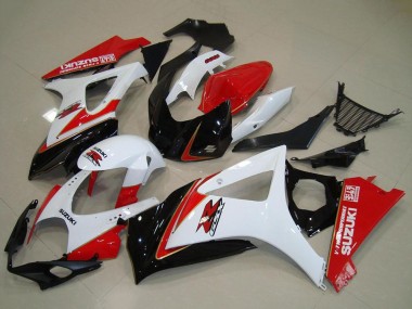 Acquista Kit Carena Moto Suzuki GSXR 1000 2007-2008 - Bianco Rosso Nero
