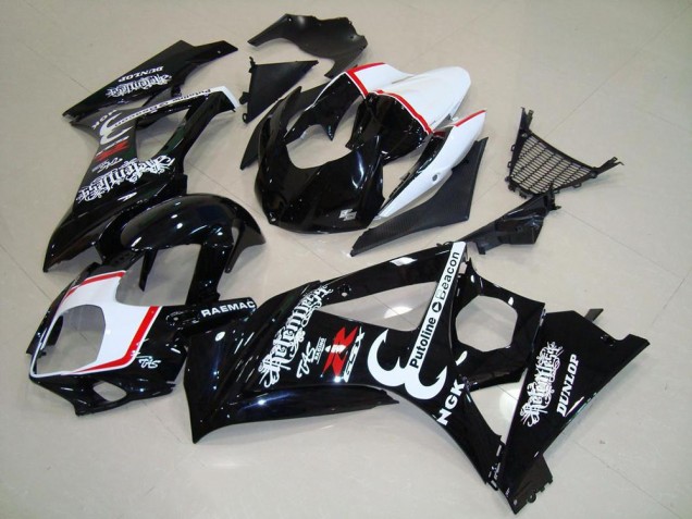Acquista Carena Moto Suzuki GSXR 1000 2007-2008 - Nero Lucido Rosso Relentless
