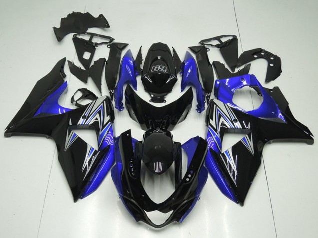Acquista Carena Moto Suzuki GSXR 1000 2009-2016 - Nero Lucido Blu