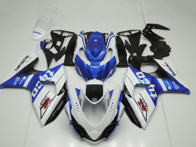 Acquista Carena Moto Suzuki GSXR 1000 2009-2016 - Bianco Blu Nero Tyco