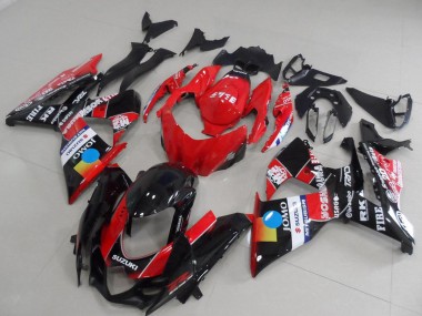 Acquista Carena Moto Suzuki GSXR 1000 2009-2016 - Rosso Blu Giallo Nero JOMO