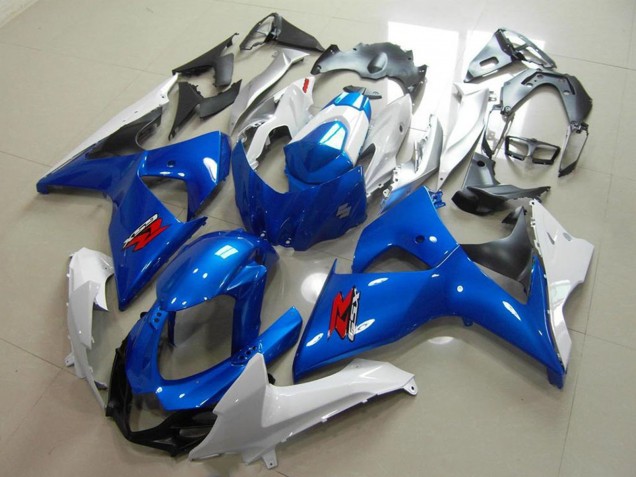 Acquista Carena Moto Suzuki GSXR 1000 2009-2016 - Blu Bianco Nero OEM Stile