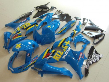 Acquista Carena Moto Suzuki GSXR 1000 2009-2016 - Blu Giallo Rizla Hopper Motul