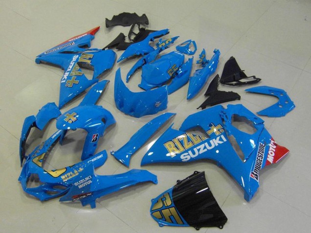 Acquista Carena Moto Suzuki GSXR 1000 2009-2016 - Blu Oro Rizla Motul