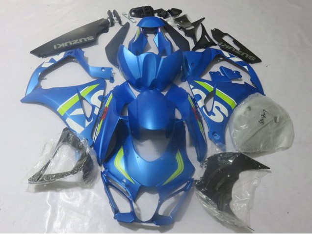 Acquista Carena Moto Suzuki GSXR 1000 2017-2024 - Blu Verde Lime Bianco