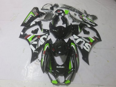 Acquista Carena Moto Suzuki GSXR 1000 2017-2024 - Nero Lucido Verde Bianco