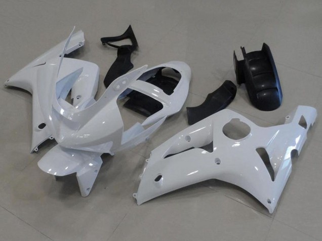 Acquista Carena Moto Kawasaki ZX6R 2003-2004 - Bianco
