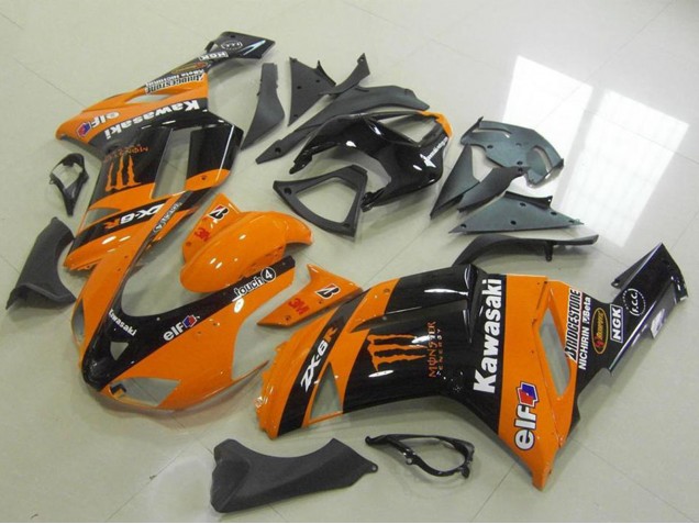 Acquista Carena Moto Kawasaki ZX6R 2007-2008 - Arancia Mostro