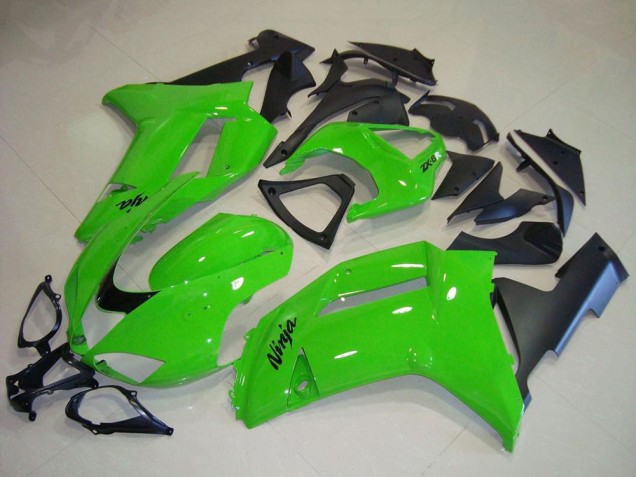 Acquista Carena Moto Kawasaki ZX6R 2007-2008 - Verde Nero Opaco