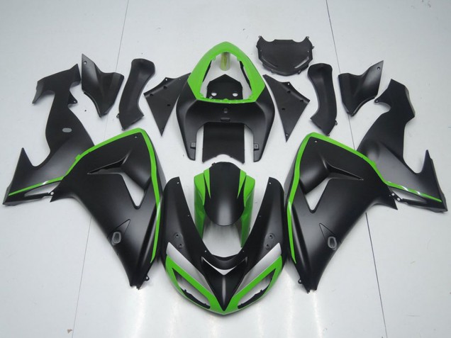 Acquista Carena Moto Kawasaki ZX10R 2006-2007 - Verde Nero Opaco