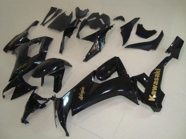 Acquista Carena Moto Kawasaki ZX10R 2008-2010 - Nero Lucido Oro Decal