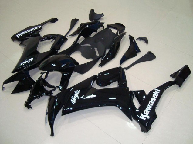 Acquista Carena Moto Kawasaki ZX10R 2008-2010 - Nero Lucido Bianco Decal