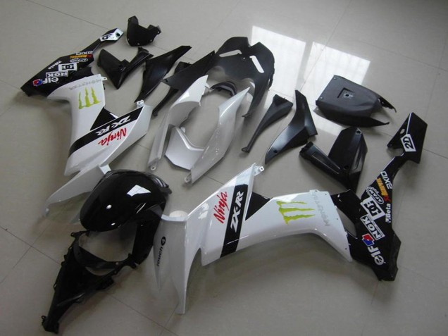 Acquista Carena Moto Kawasaki ZX10R 2008-2010 - Bianco Nero Lucido Rosso Verde Mostro