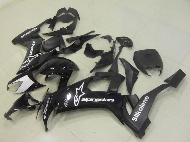 Acquista Carena Moto Kawasaki ZX10R 2008-2010 - Nero Lucido Silkolene Star