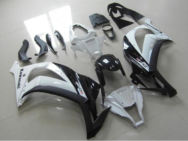 Acquista Carena Moto Kawasaki ZX10R 2011-2015 - Bianco Nero Lucido