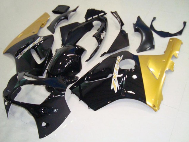 Acquista Carena Moto Kawasaki ZX12R 2000-2001 - Nero Lucido Oro