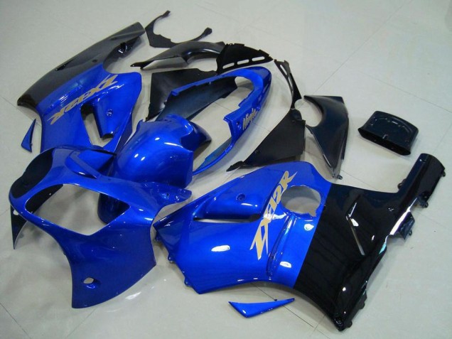 Acquista Carena Moto Kawasaki ZX12R 2000-2001 - Blu Nero Lucido