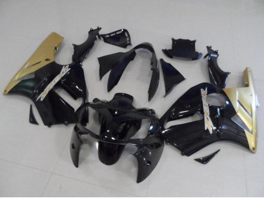 Acquista Kit Carena Moto Kawasaki ZX12R 2002-2006 - Nero Lucido Oro