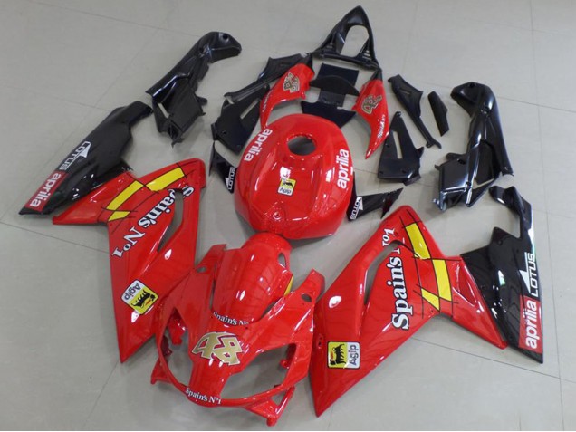 Acquista Carena Moto Aprilia RS125 2006-2011 - Rosso Nero Giallo