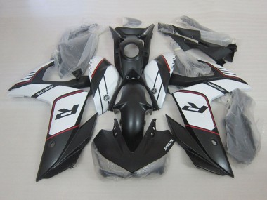 Acquista Carena Moto Yamaha YZF R3 2015-2018 - Bianco Nero Opaco