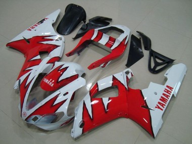 Acquista Carena Moto Yamaha YZF R1 2000-2001 - Bianco Rosso