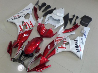 Acquista Carena Moto Yamaha YZF R6 2006-2007 - Bianco Rosso Fiat Yamalube