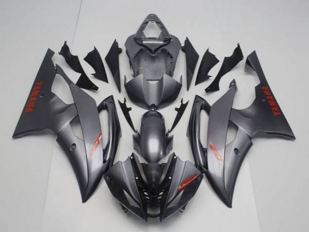 Acquista Carena Moto Yamaha YZF R6 2008-2016 - Grigio Rosso Decals