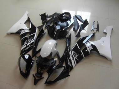 Acquista Carena Moto Yamaha YZF R6 2008-2016 - Bianco Nero Lucido