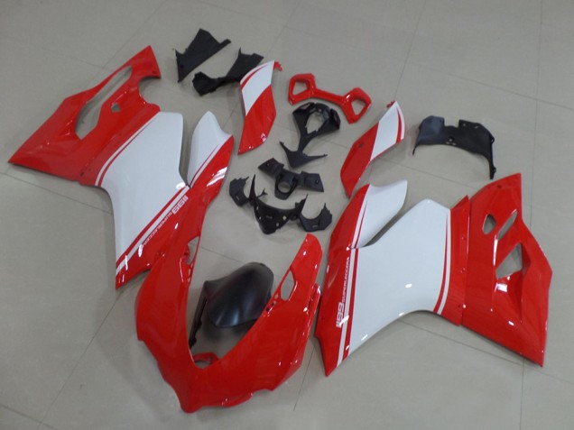 Acquista Carena Moto Ducati 1199 2011-2014 - Rosso Bianco Nero
