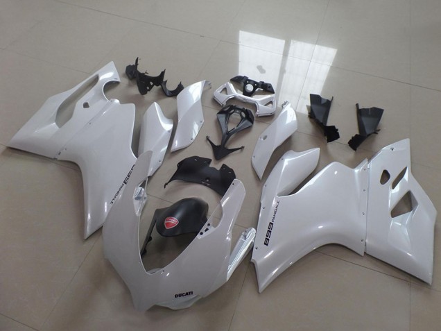 Acquista Carena Moto Ducati 1199 2011-2014 - Bianco Nero