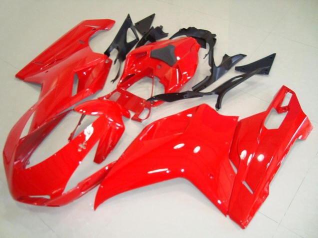 Acquista Carena Moto Ducati 848 1098 1198 2007-2014 - Rosso