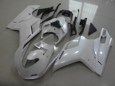 Acquista Carena Moto Ducati 1198 2007-2014 - Lucido Bianco