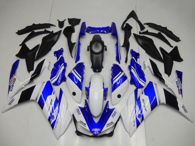 Acquista Carena Moto Yamaha YZF R3 2015-2018 - Bianco Blu Nero Yamalube ENEOS