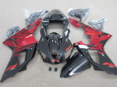 Acquista Carena Moto Yamaha YZF R1 2000-2001 - Rosso Nero Lucido