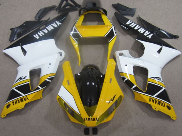 Acquista Carena Moto Yamaha YZF R1 2000-2001 - Giallo Bianco Nero