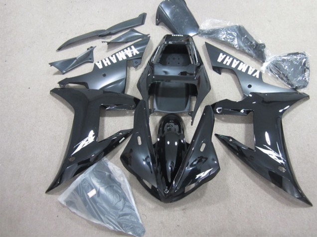 Acquista Carena Moto Yamaha YZF R1 2002-2003 - Nero Lucido Nero Opaco Bianco
