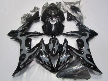 Acquista Carena Moto Yamaha YZF R1 2004-2006 - Nero Lucido Grigio Fiamma