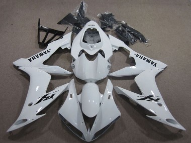 Acquista Carena Moto Yamaha YZF R1 2004-2006 - Bianco Nero Decal