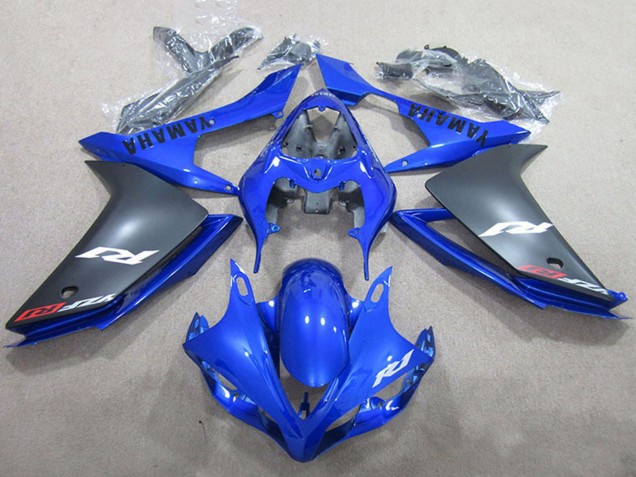 Acquista Carena Moto Yamaha YZF R1 2007-2008 - Blu Nero Opaco