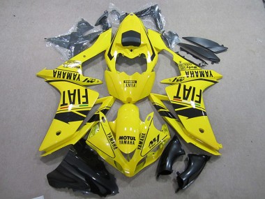 Acquista Carena Moto Yamaha YZF R1 2007-2008 - Giallo Nero Motul Fiat
