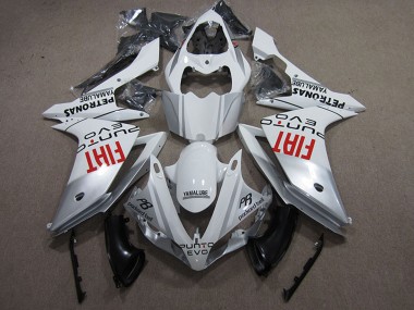 Acquista Carena Moto Yamaha YZF R1 2009-2011 - Bianco Argento Rosso Fiat