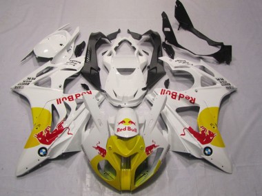 Acquista Carena Moto BMW S1000RR 2009-2014 - Bianco Giallo Red Bull
