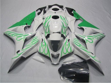 Acquista Carena Moto Honda CBR600RR 2007-2008 - Bianco Verde Fiamma