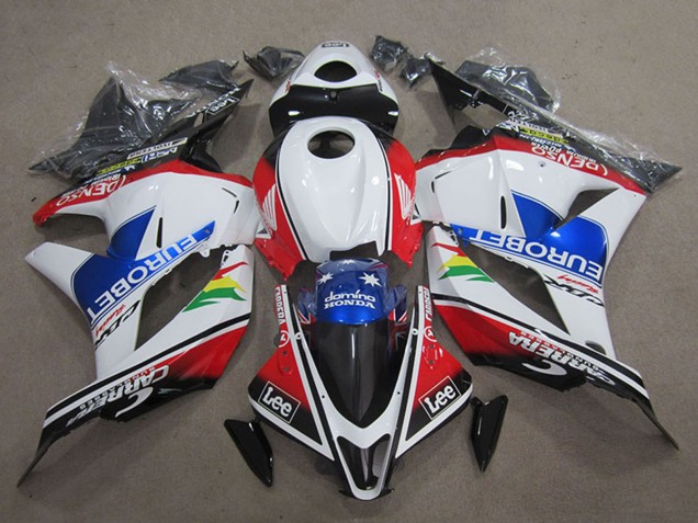 Acquista Carena Moto Honda CBR600RR 2009-2012 - Bianco Rosso Blu EuroBet Lee