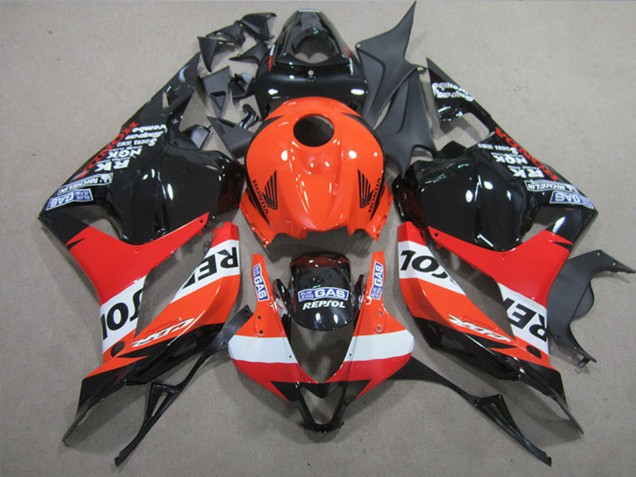 Acquista Carena Moto Completo Honda CBR600RR 2009-2012 - Arancia Bianco Rosso Nero Lucido Repsol