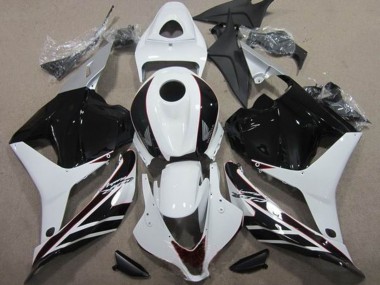 Acquista Kit Carena Moto Honda CBR600RR 2009-2012 - Bianco Nero Lucido