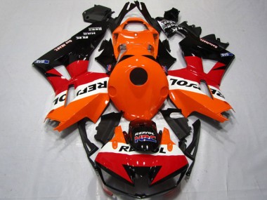 Acquista Kit Carene Moto Completo Honda CBR600RR 2013-2026 - Arancia Bianco Rosso Nero Lucido Repsol
