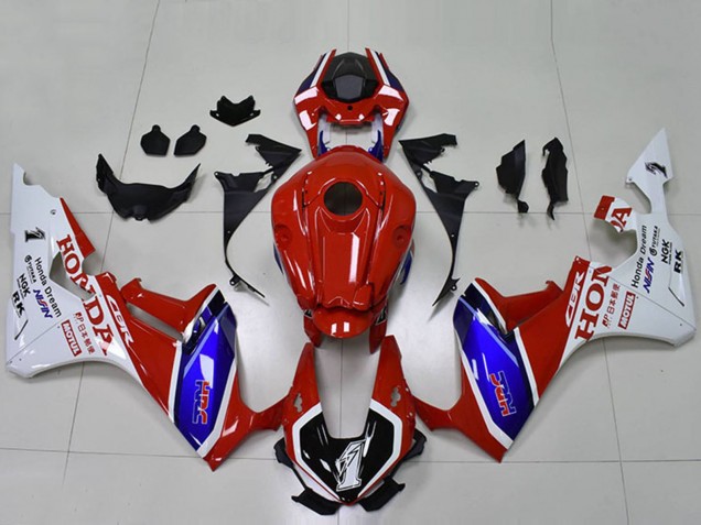 Acquista Carena Moto Honda CBR1000RR 2017-2023 - Bianco Rosso Blu Nero HRC