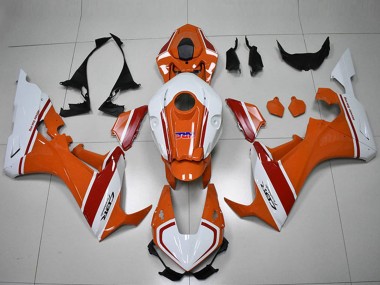 Acquista Carena Moto Honda CBR1000RR 2017-2023 - Bianco Arancia Rosso HRC