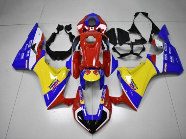 Acquista Carena Moto Honda CBR1000RR 2017-2023 - Bianco Rosso Blu Giallo HRC